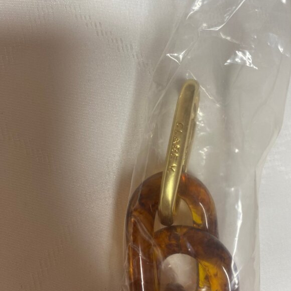 Clare V Shortie Strap Tortoise Resin - Picture 6 of 6